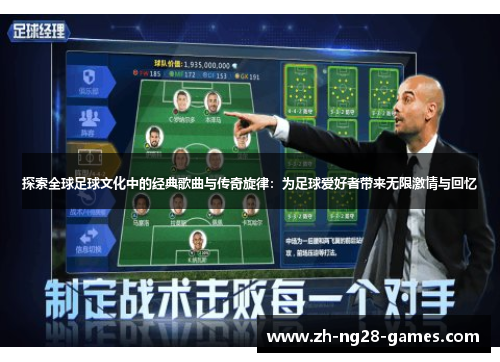 探索全球足球文化中的经典歌曲与传奇旋律：为足球爱好者带来无限激情与回忆