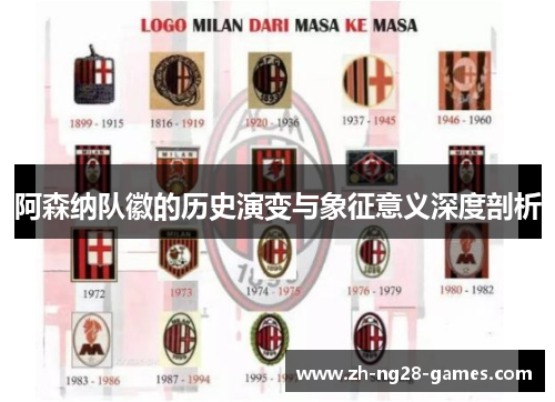 阿森纳队徽的历史演变与象征意义深度剖析